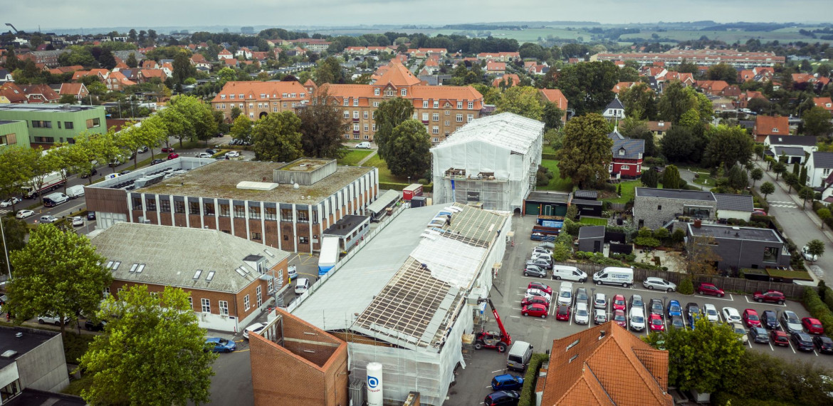 Tagrenovering af Regionshospitalet Horsens