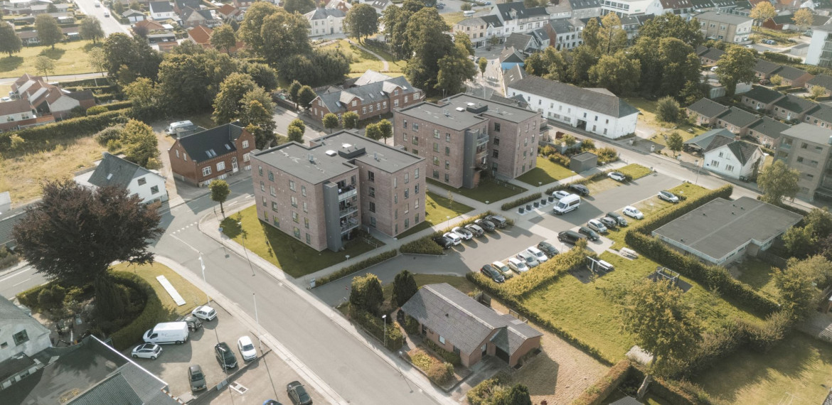 Krohaven: 32 nye familieboliger i Brædstrup