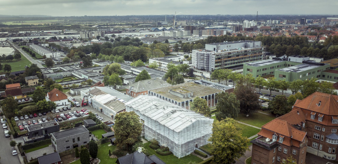 Tagrenovering af Regionshospitalet Horsens