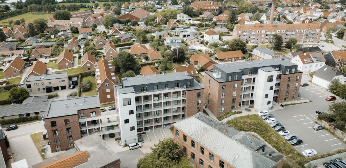 Vesterskovvej: 68 lejligheder i Skanderborg 