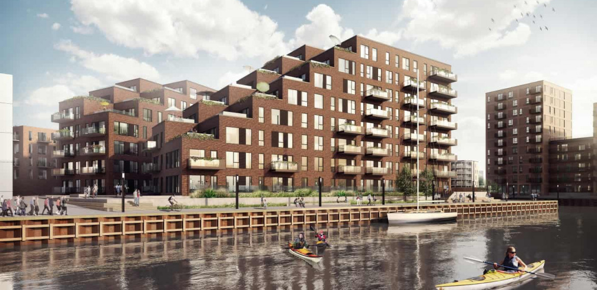 10.000 m2 på Havnehusene i Horsens