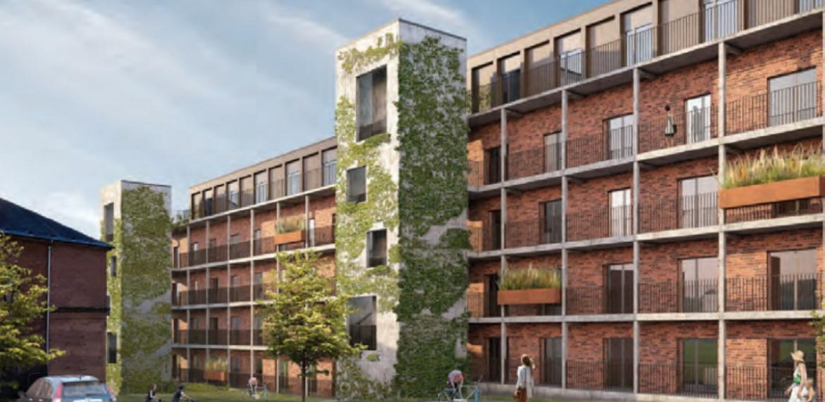Vesterskovvej: 68 lejligheder i Skanderborg 