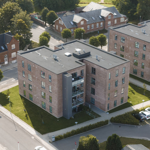 Krohaven: 32 nye familieboliger i Brædstrup